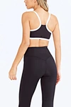 sports bra balck and white
